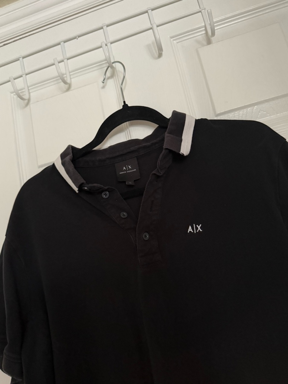 A/X Armani Exchange Black Polo shirt